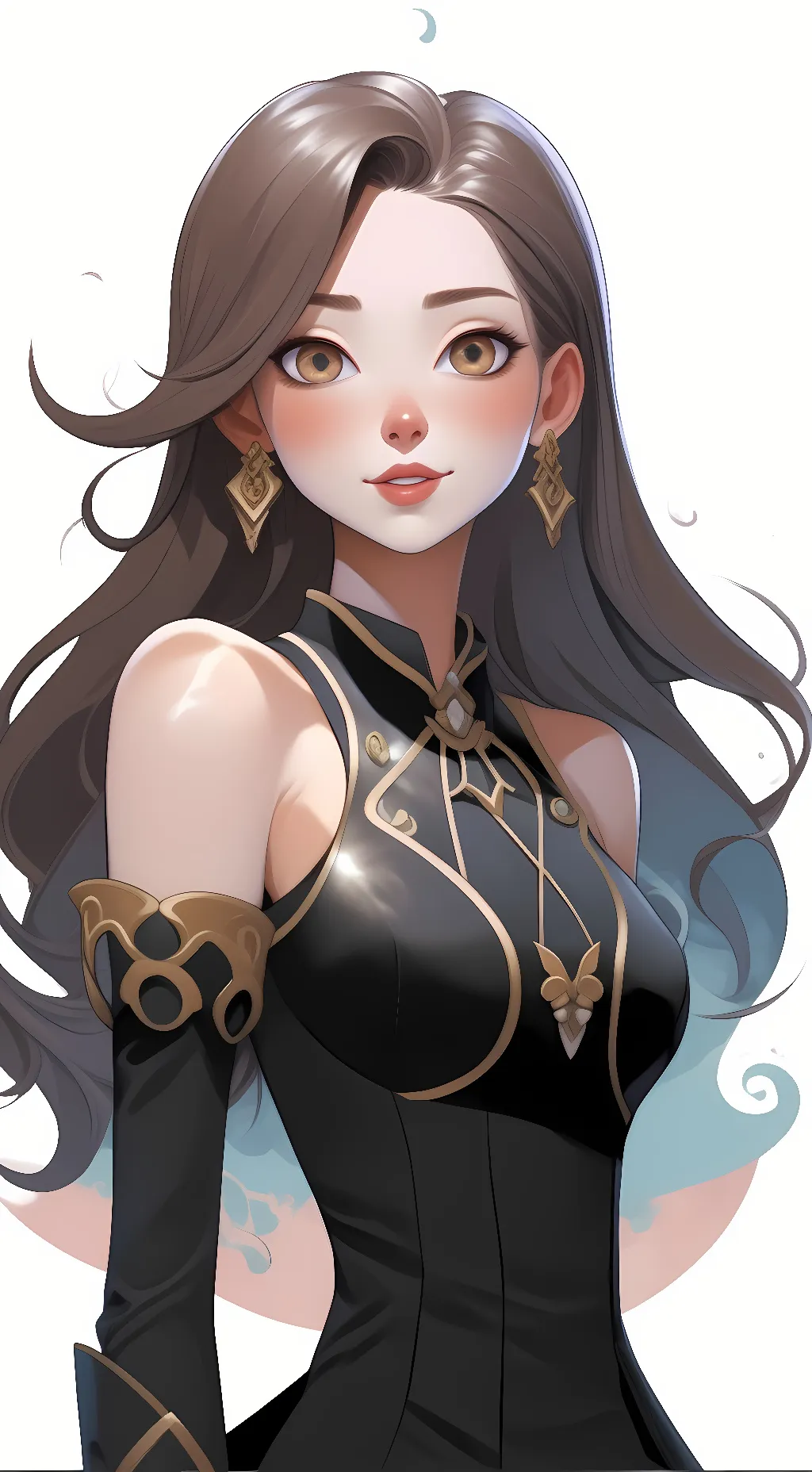 ai character: gold monkey monkey background