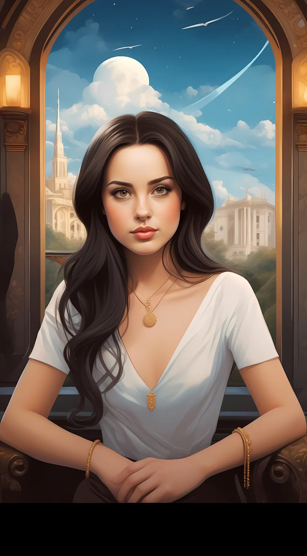 ai character: Jade background