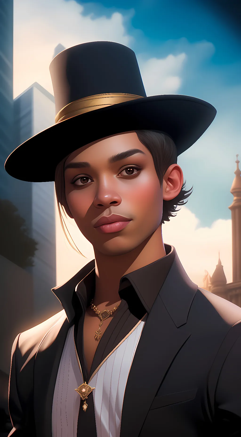 ai character: Boyfriend background