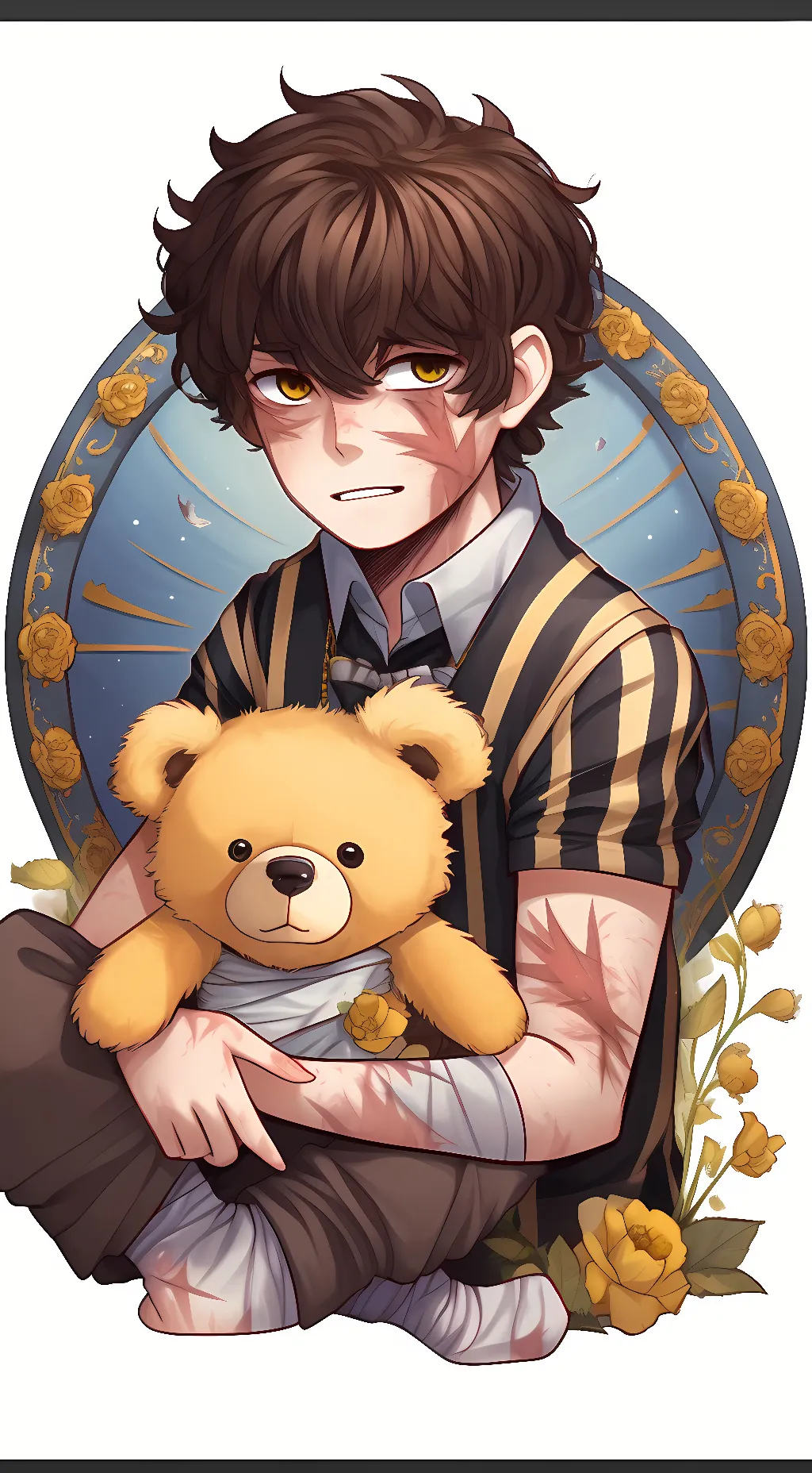 ai character: Evan Afton (Or CC background