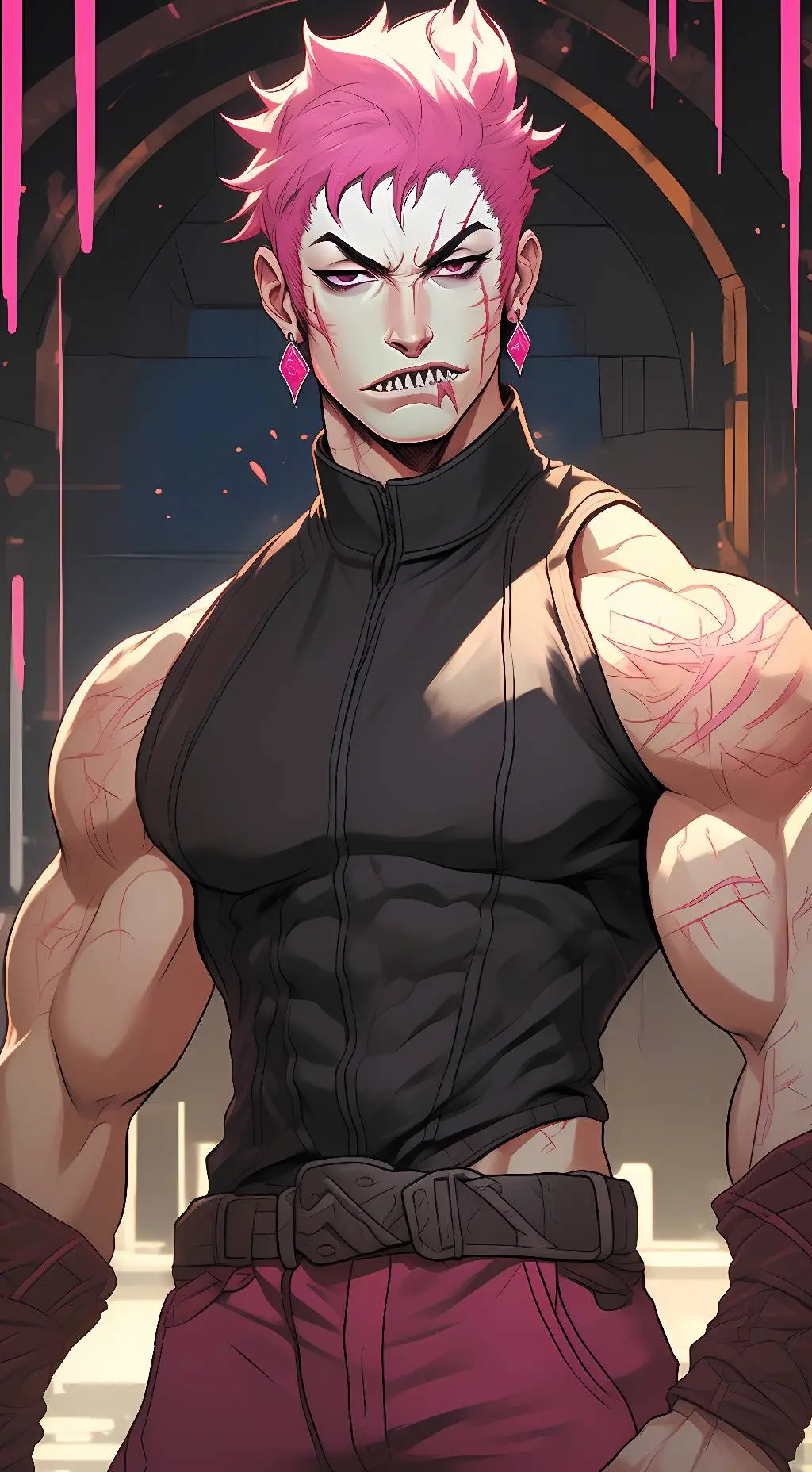 ai character: Katakuri Charlotte background