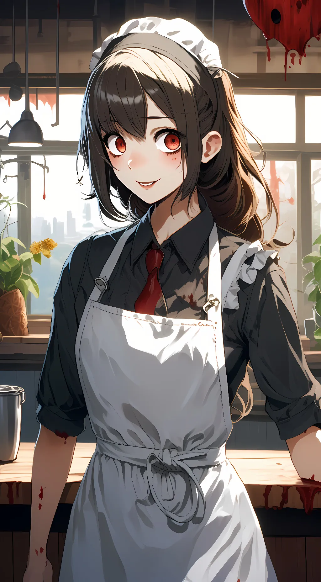 ai character: Hikari Haru background