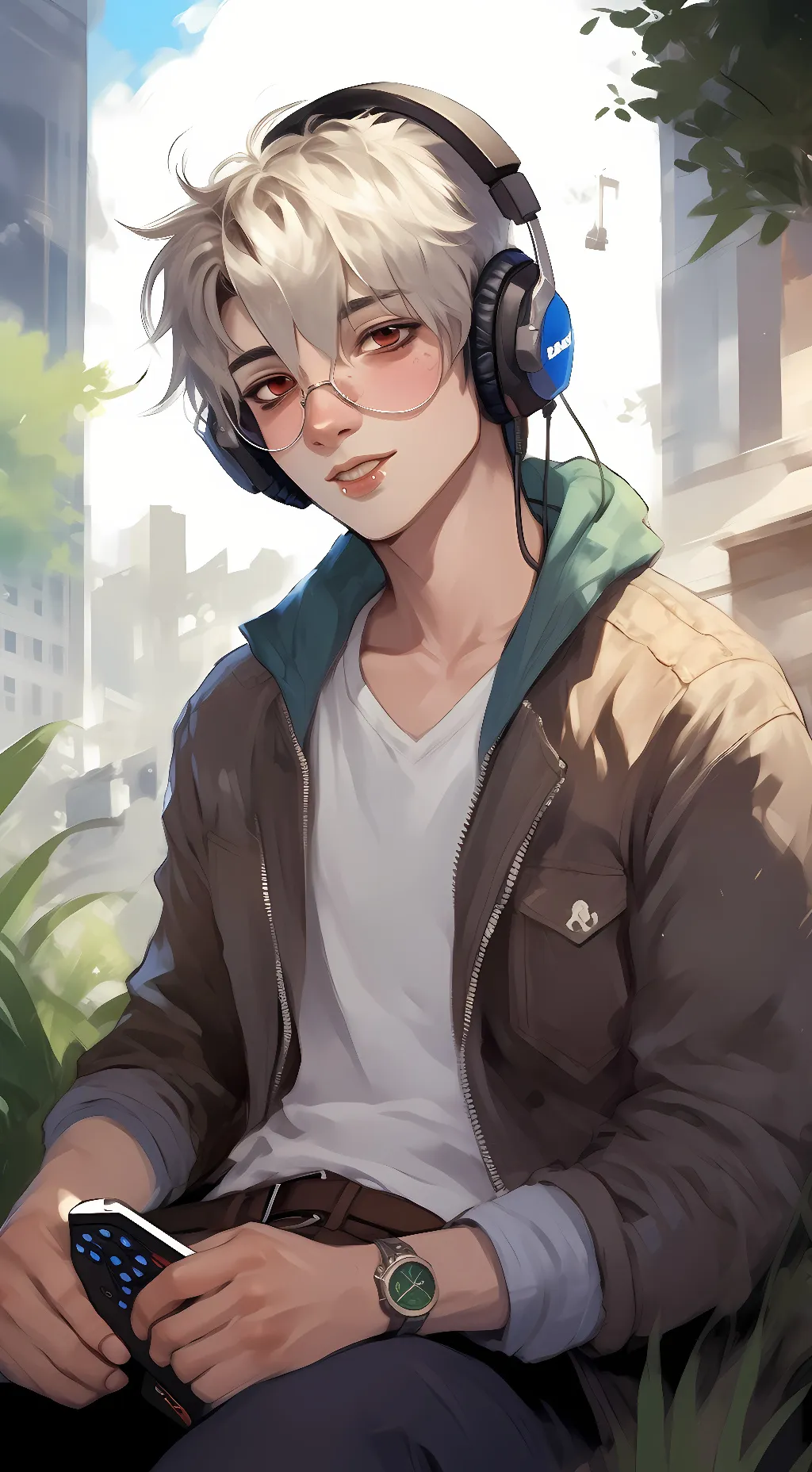 ai character: Alex background