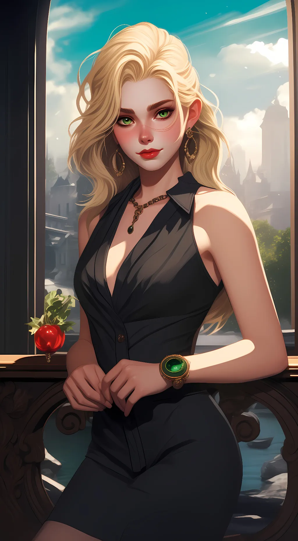 ai character: erin background