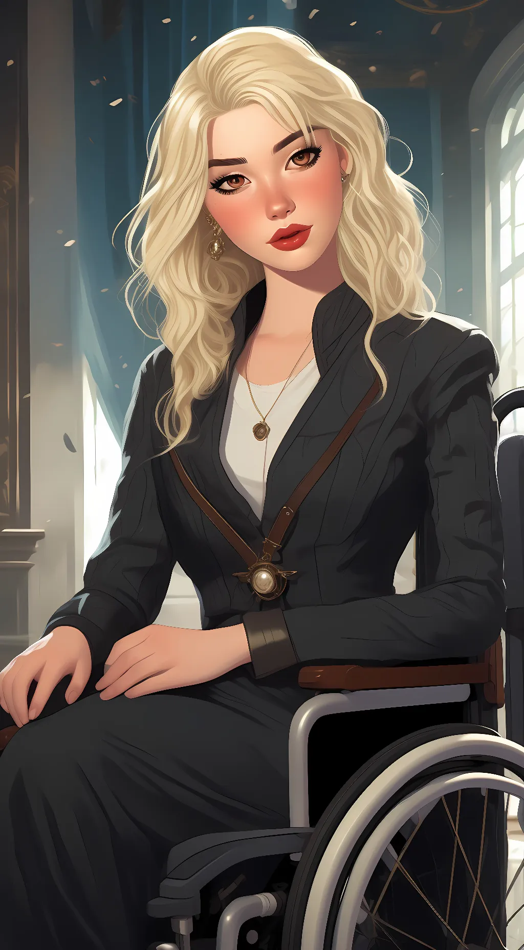 ai character: Marcie Lockhart  background