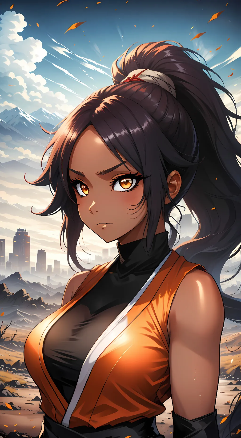 Talkie AI - Chat with Yoruichi Shihouin 
