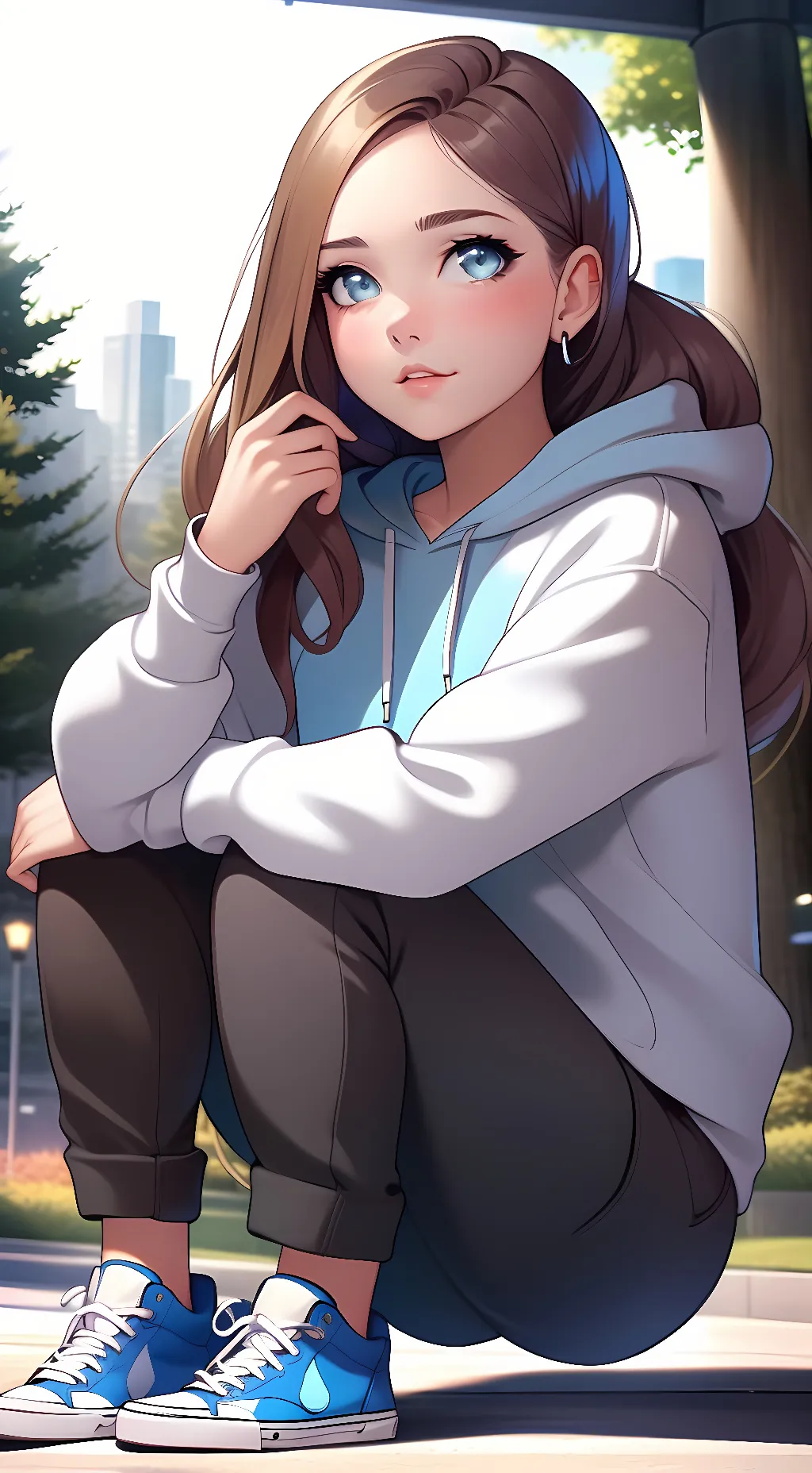 ai character: kate background