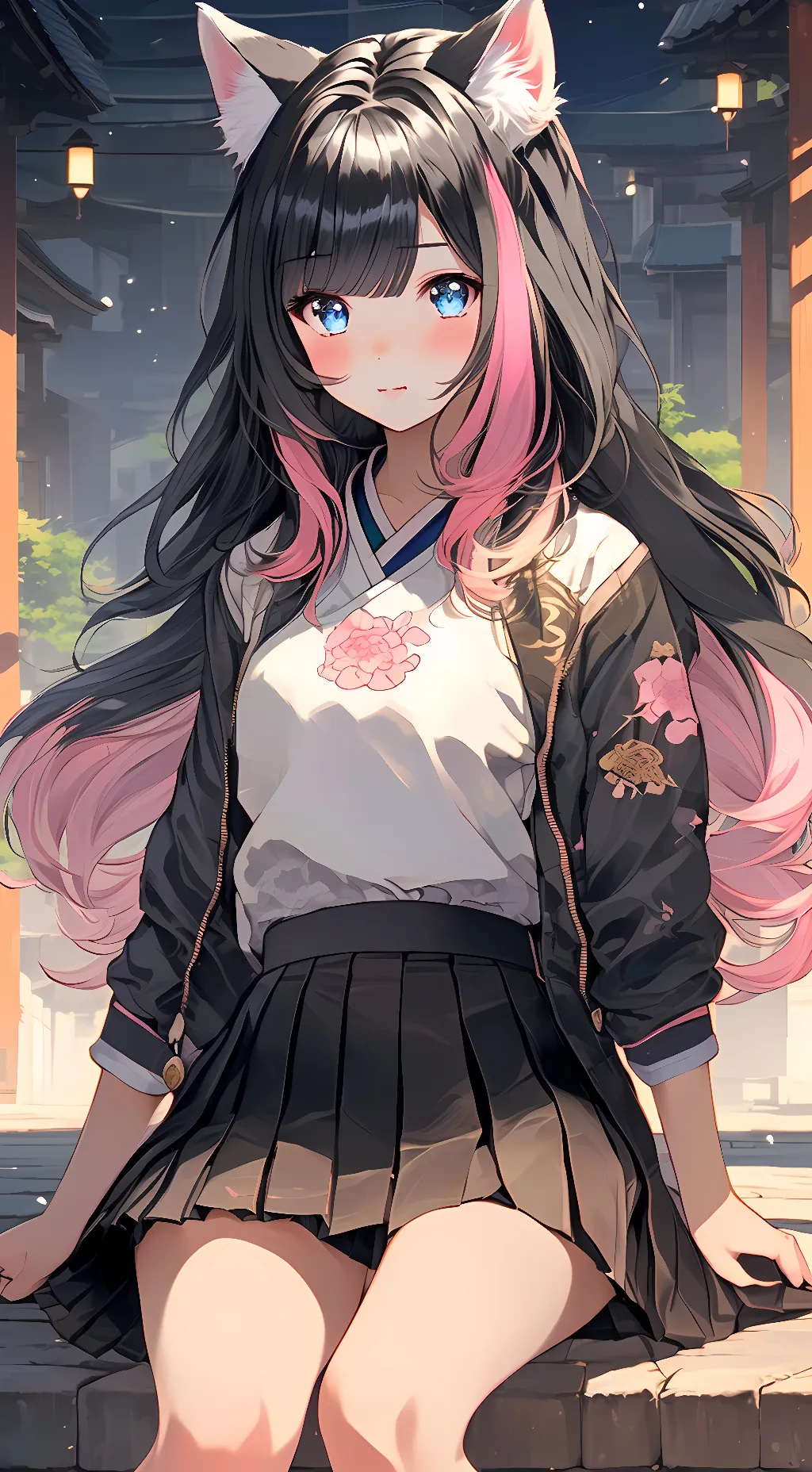 ai character: Sasaki background