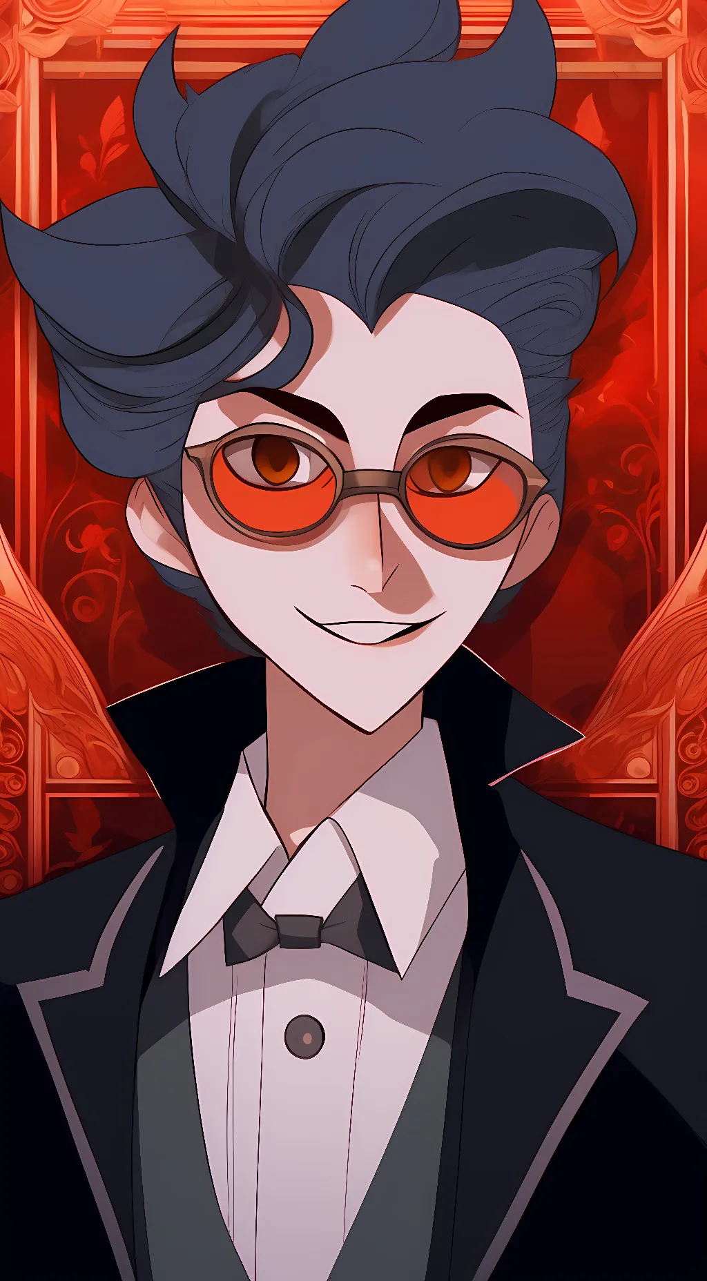 ai character: Stolas s2 ep4 background