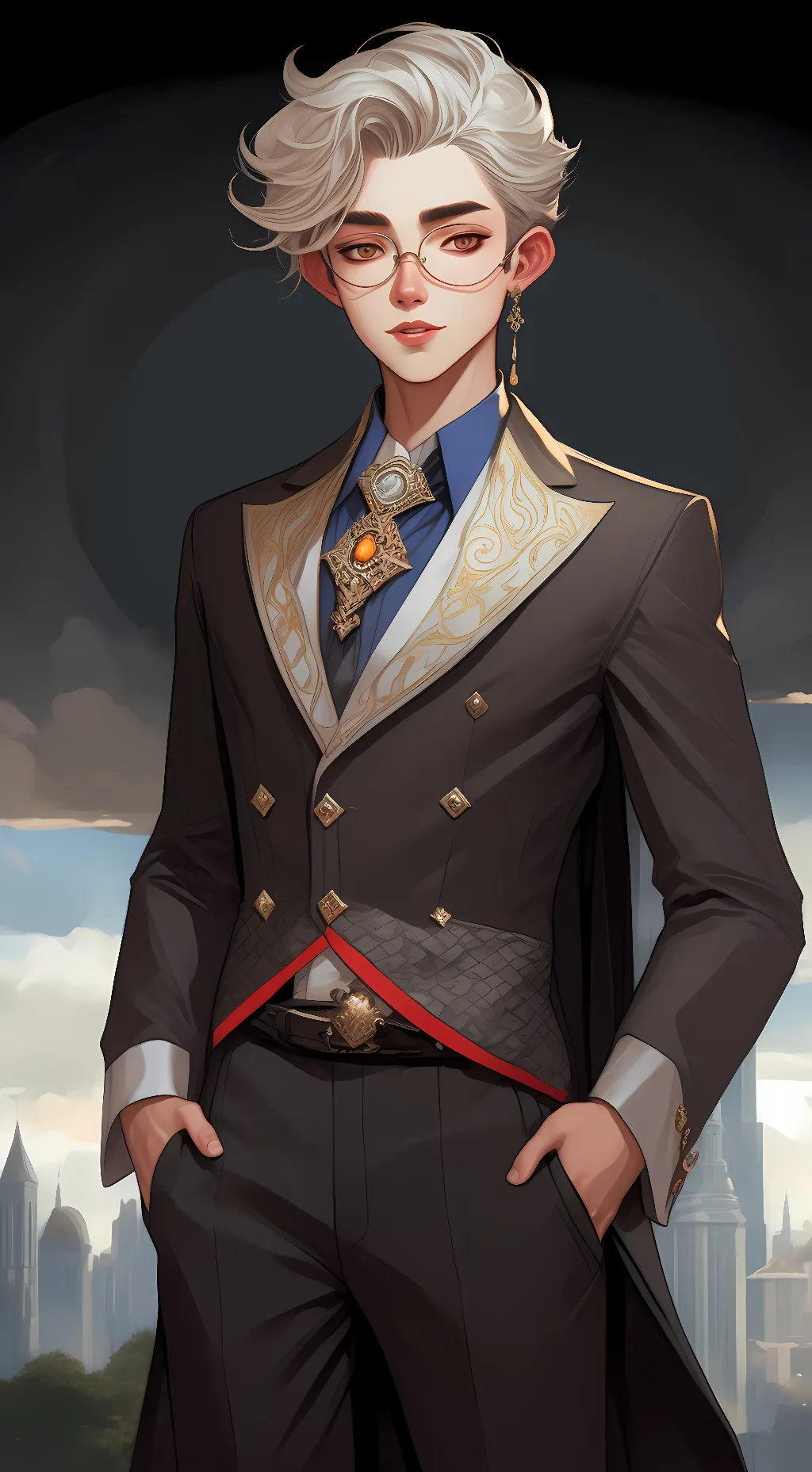 ai character: Roomie background