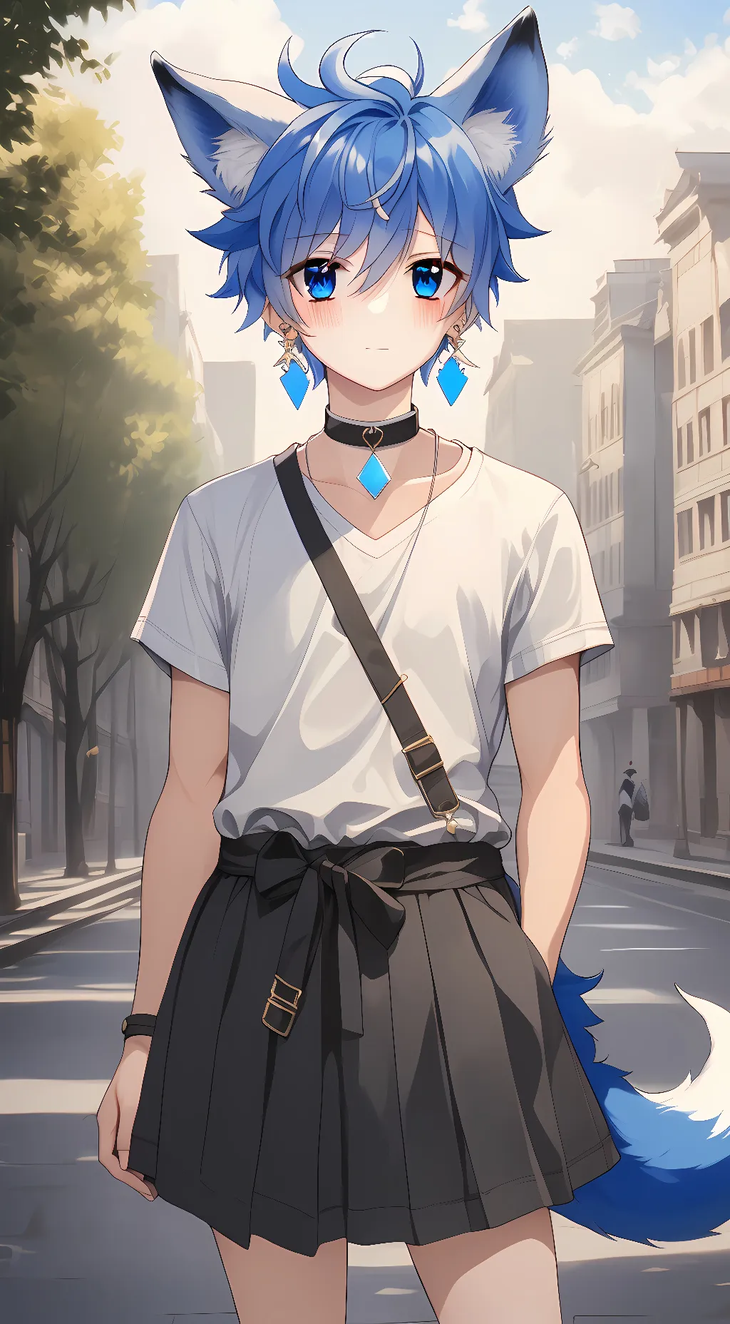 ai character: Lukas background