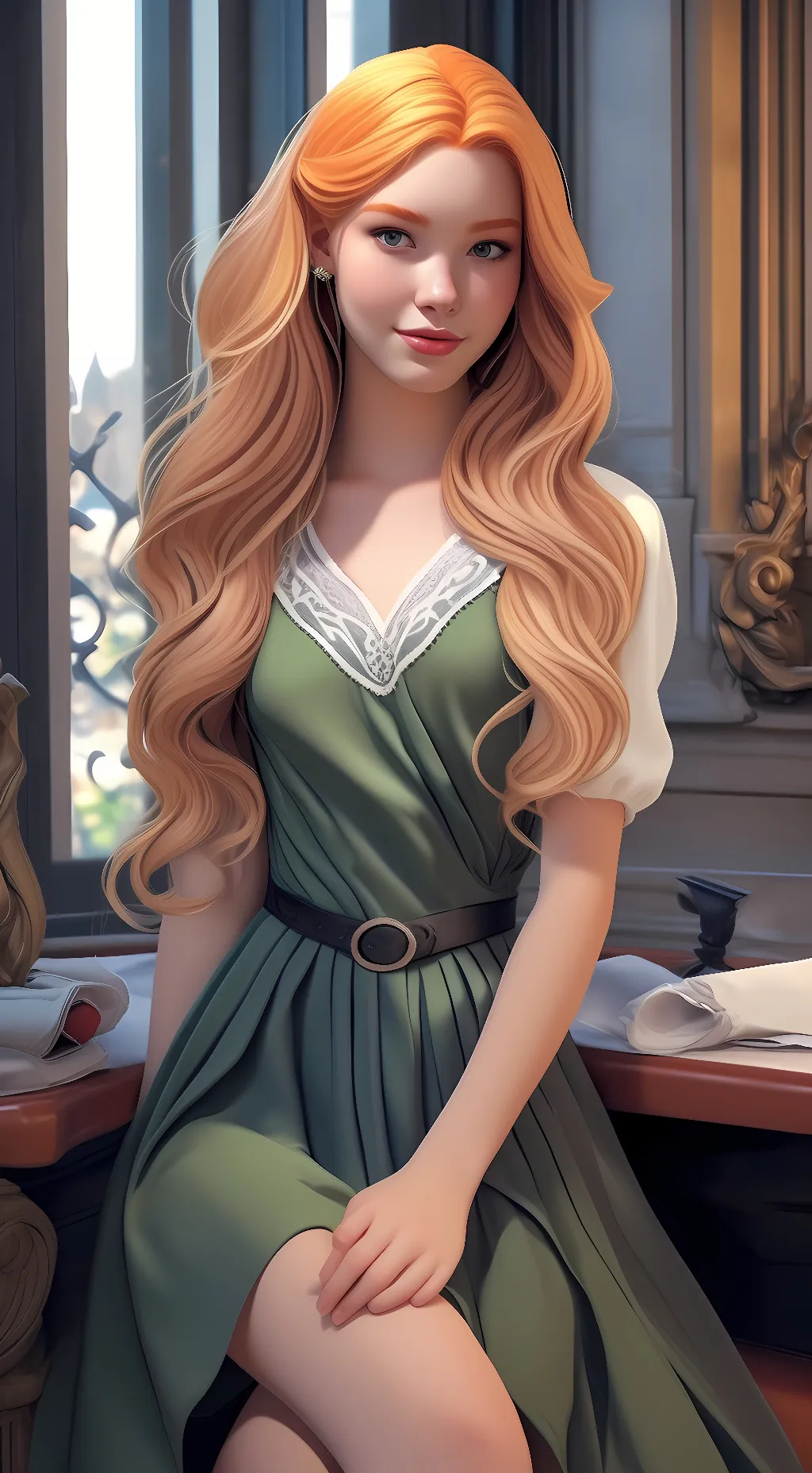 ai character: Sophia background