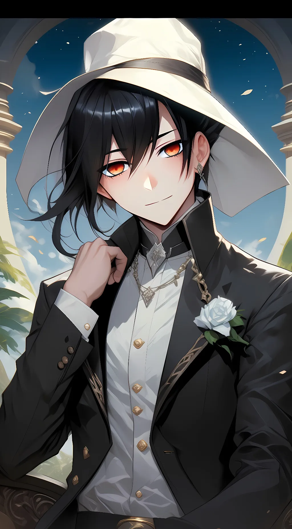 ai character: openeye background