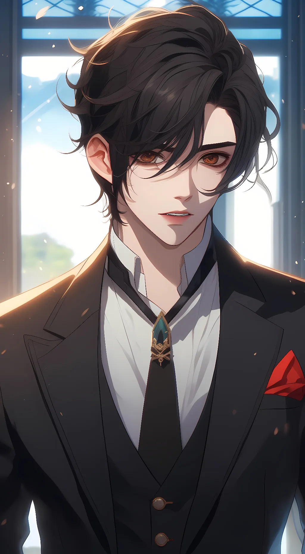 ai character: Sebastian background