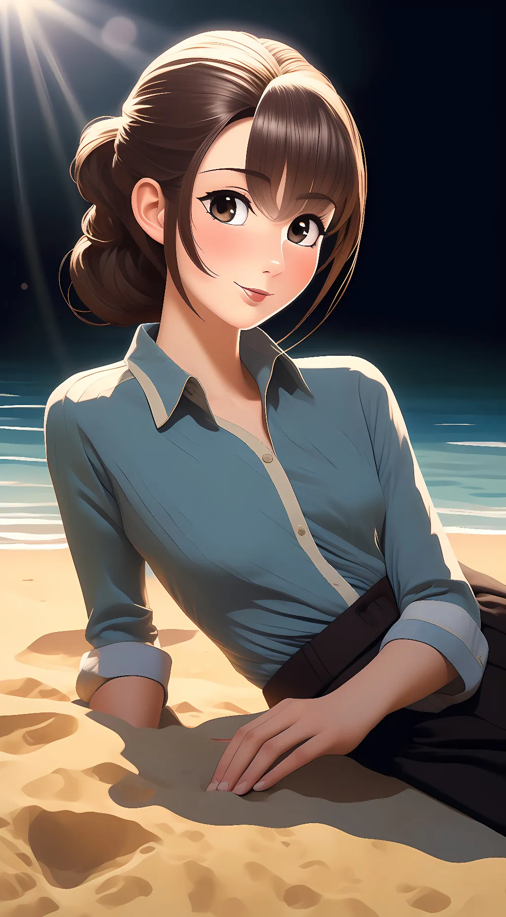 ai character: Amelia background