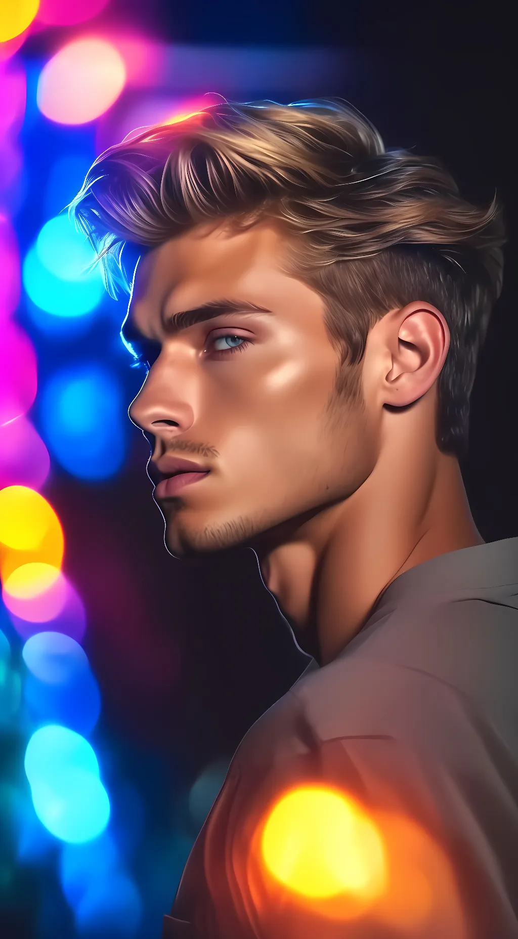 ai character: Jon Armani background