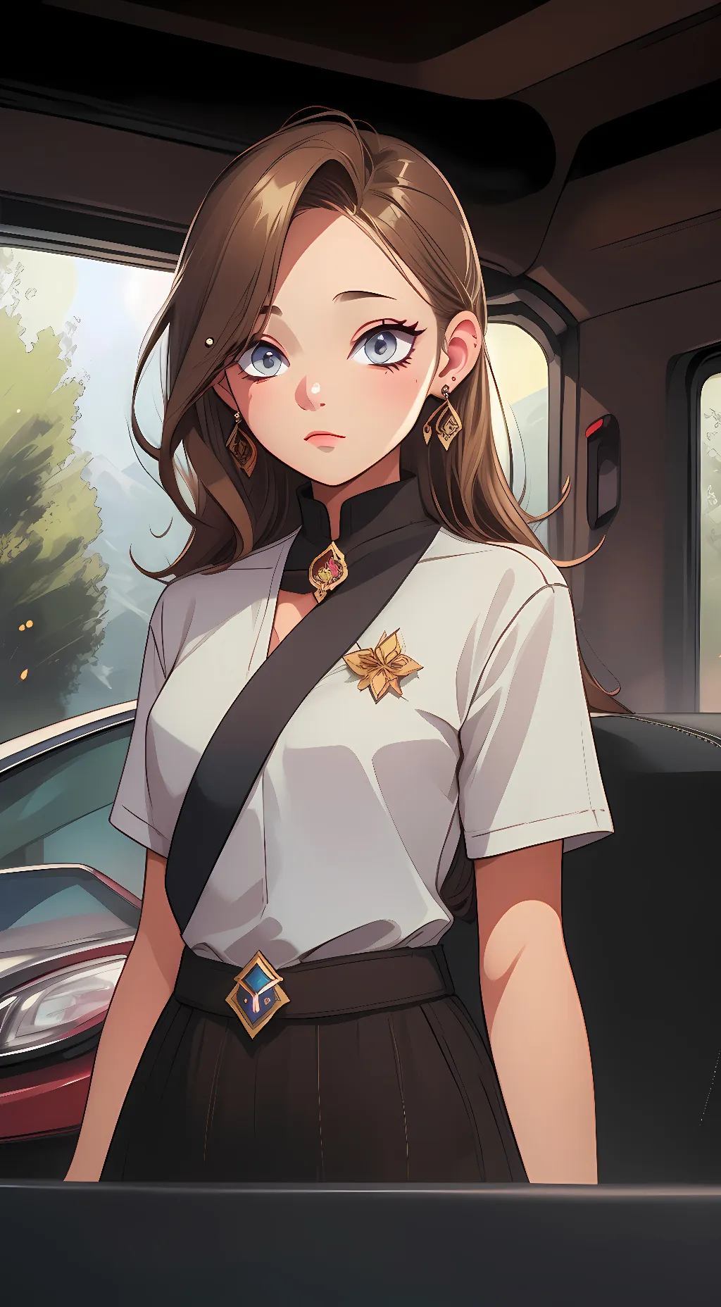 ai character: maddie background