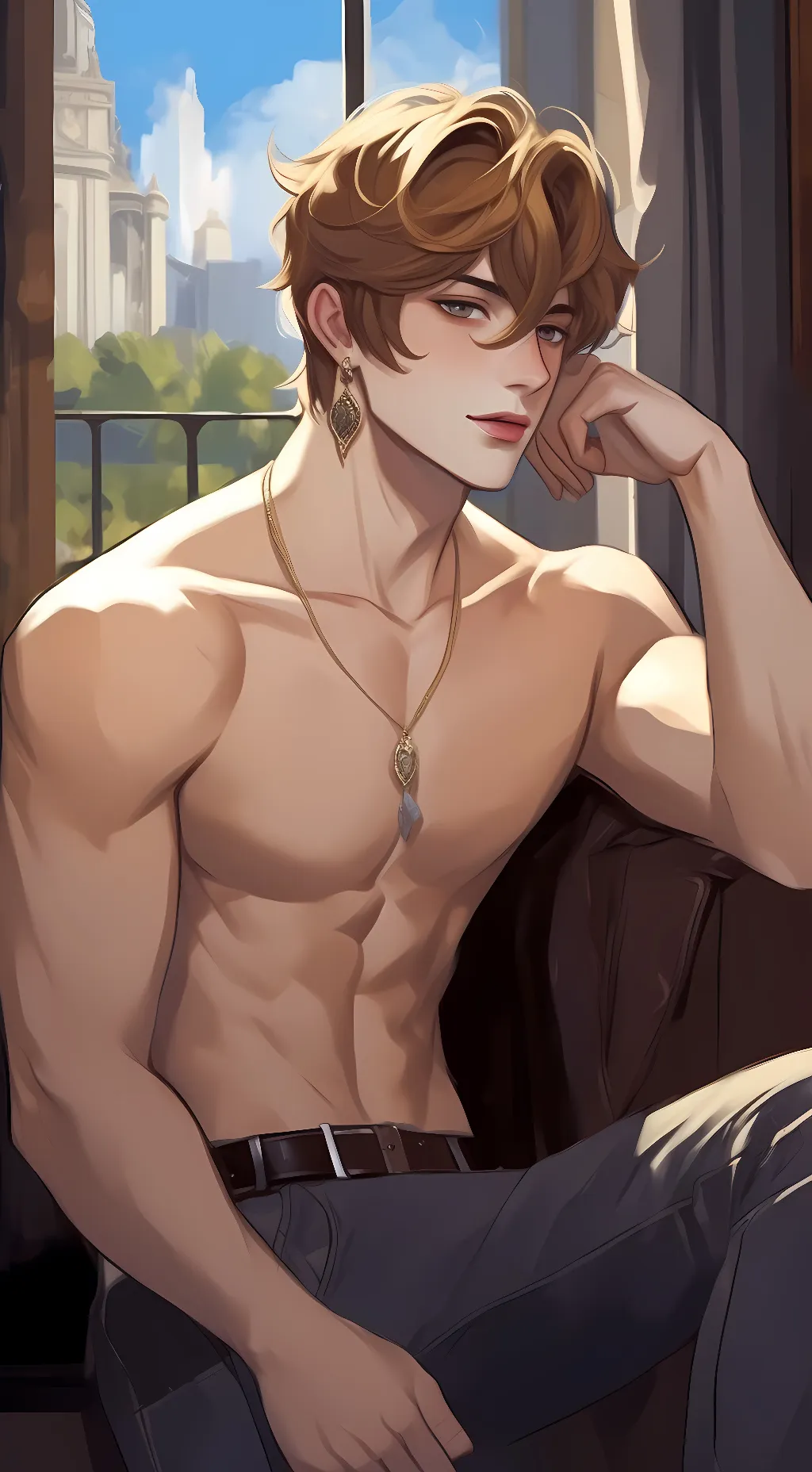 ai character: Tartaglia bf background