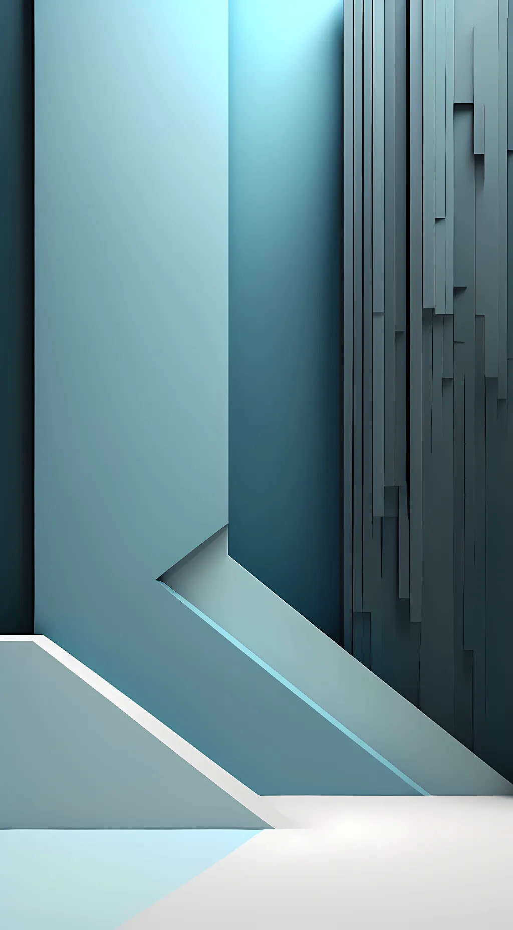 ai character: DEAD BLUE. background