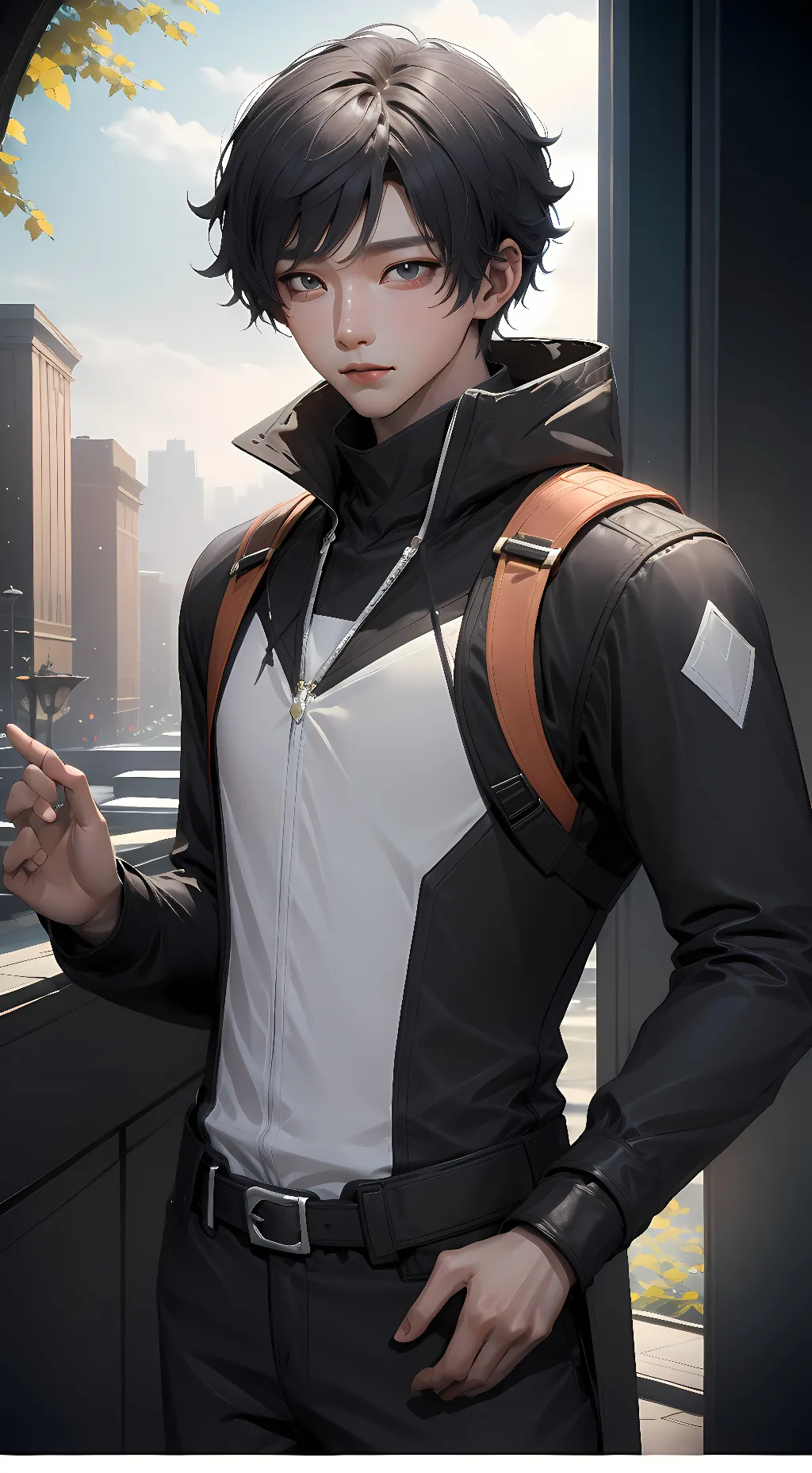 ai character: June valentine background