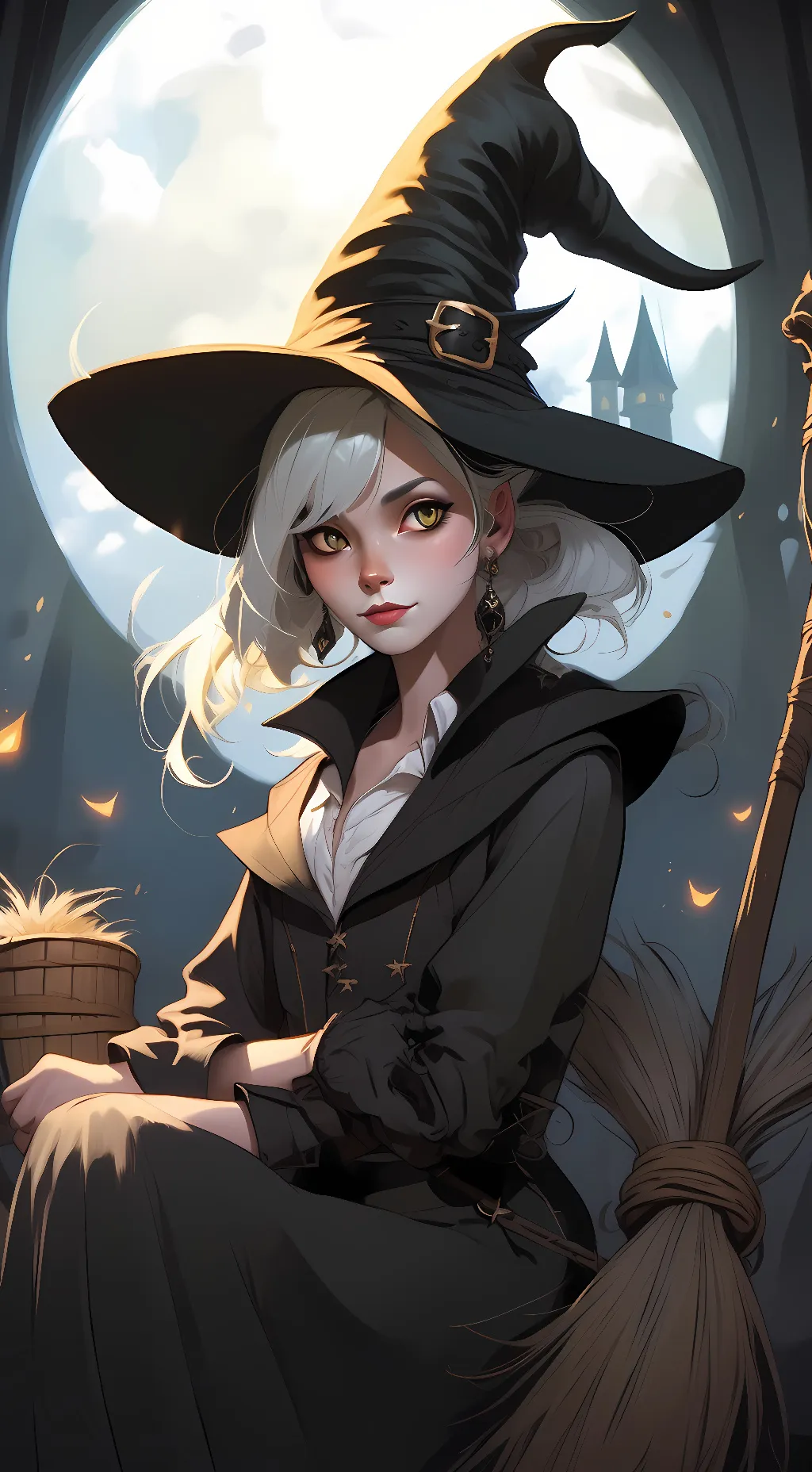 ai character: kitty background