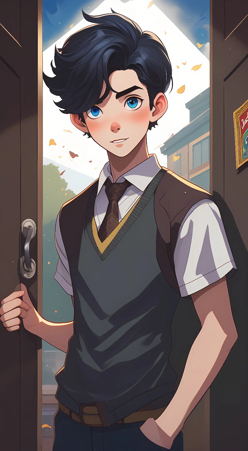 ai character: Kai background