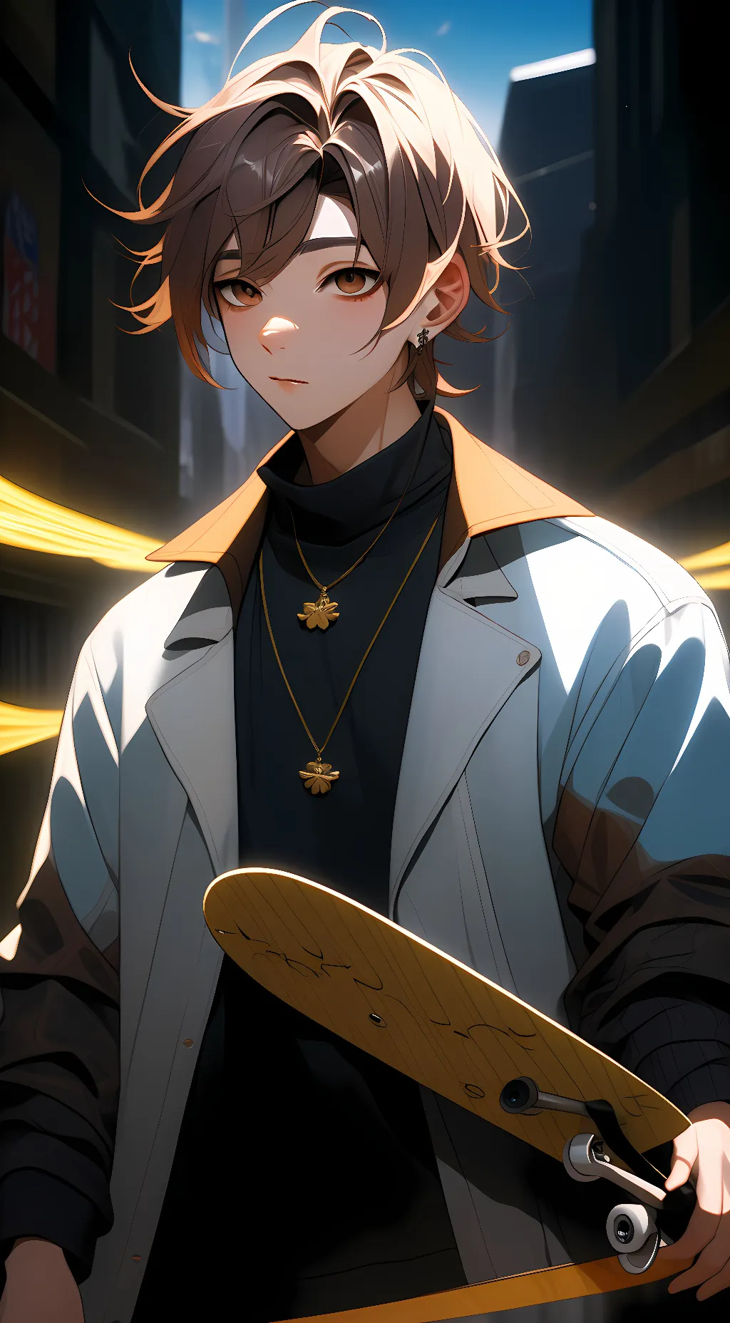 ai character: Enzo background