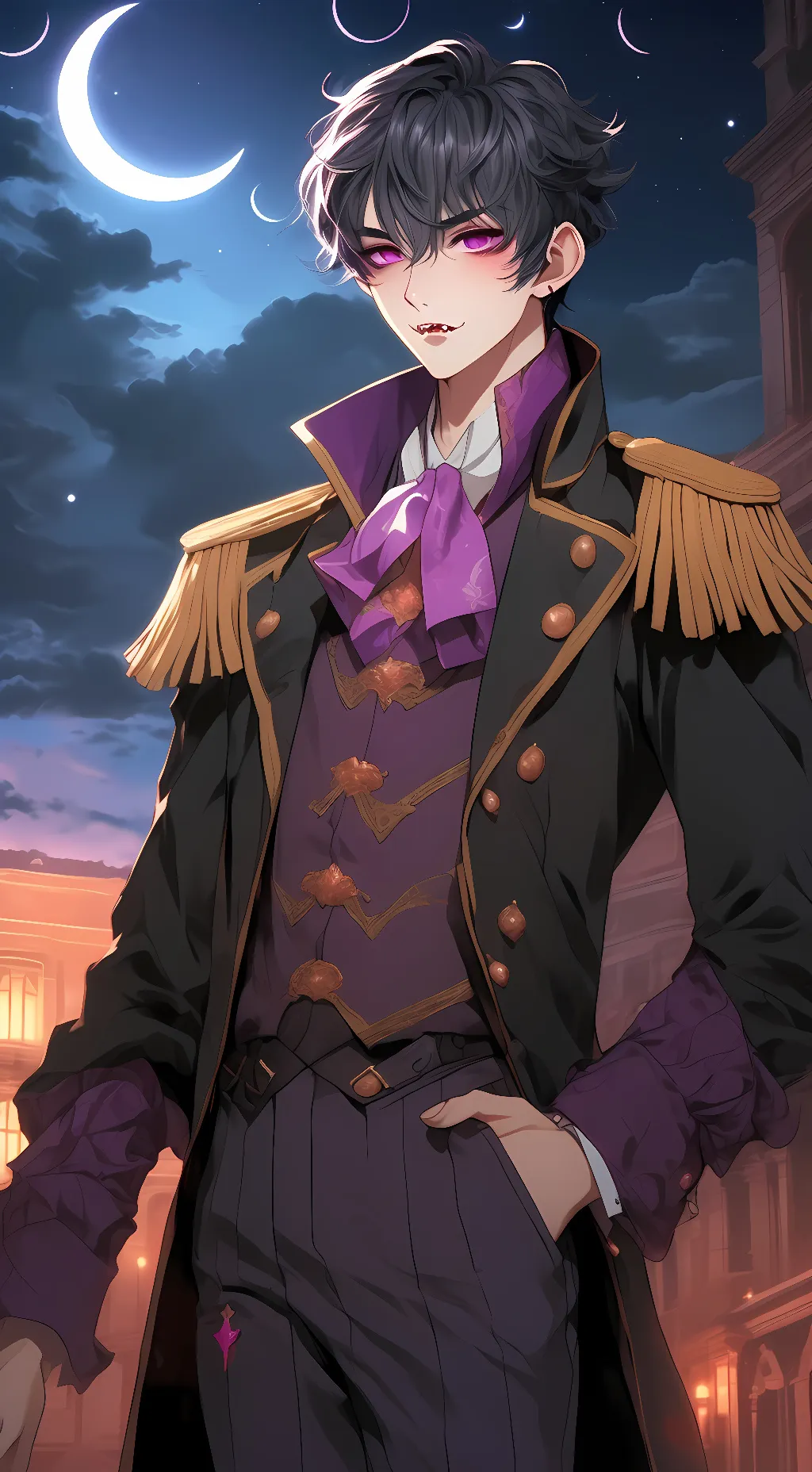 ai character: Felix Marcia background