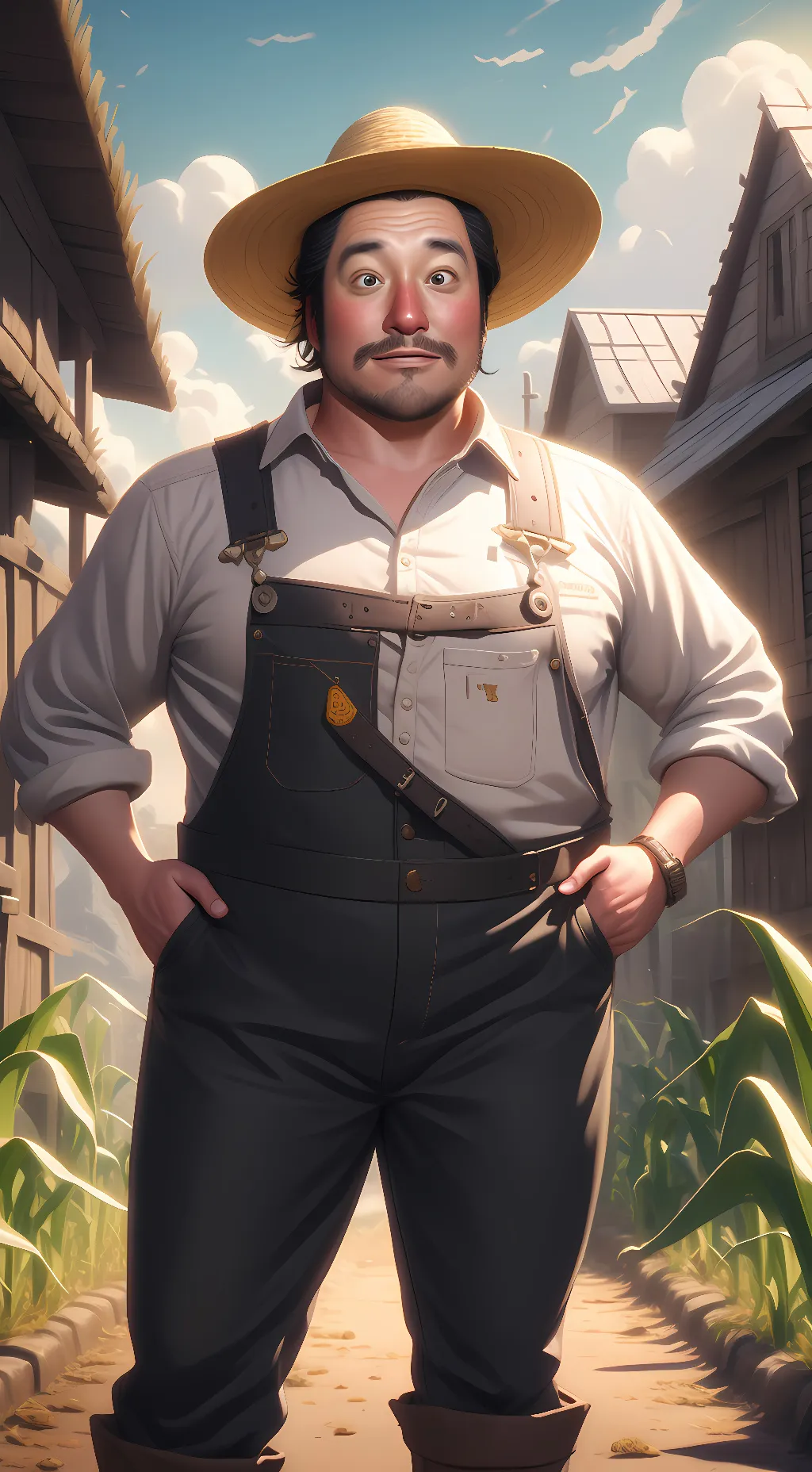 ai character: Gus Gus background