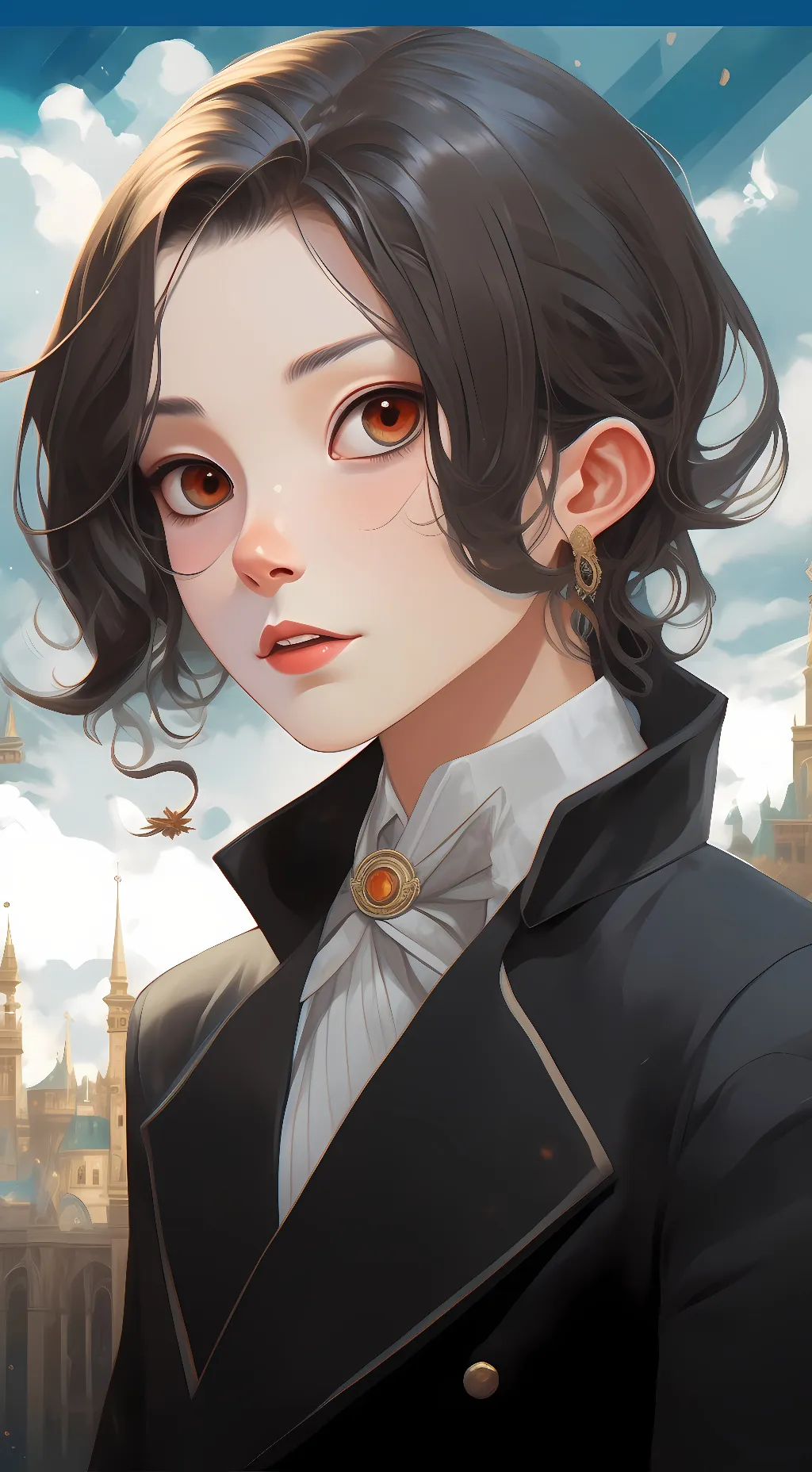 ai character: test background