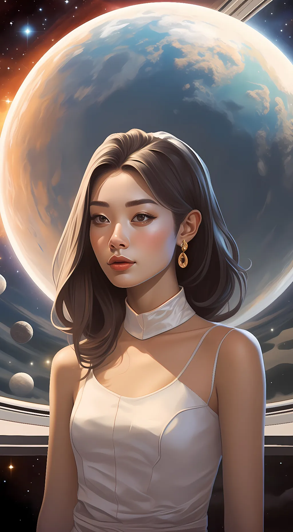 ai character: Among us  background