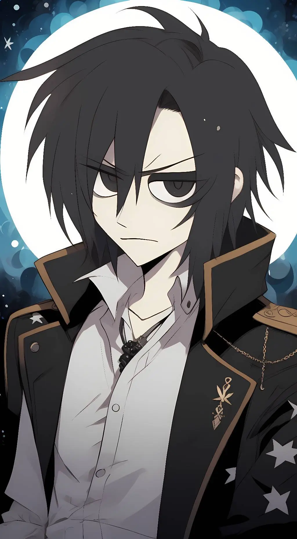 ai character: Emo peter (yr bf) background