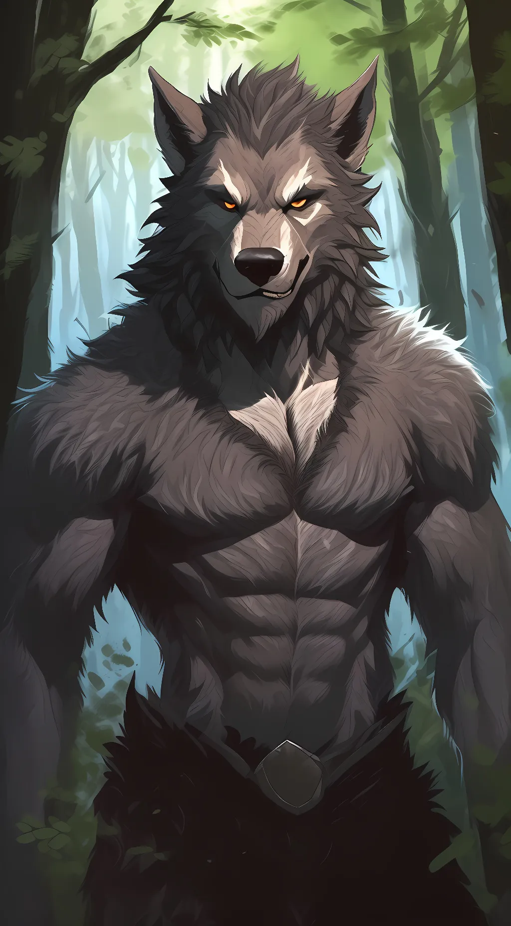 ai character: Beau  background