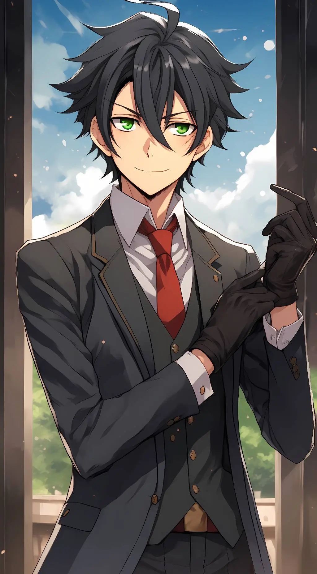 ai character: nomura fudou background