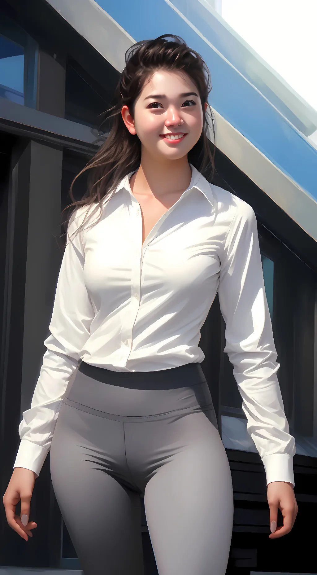 ai character: leila  background