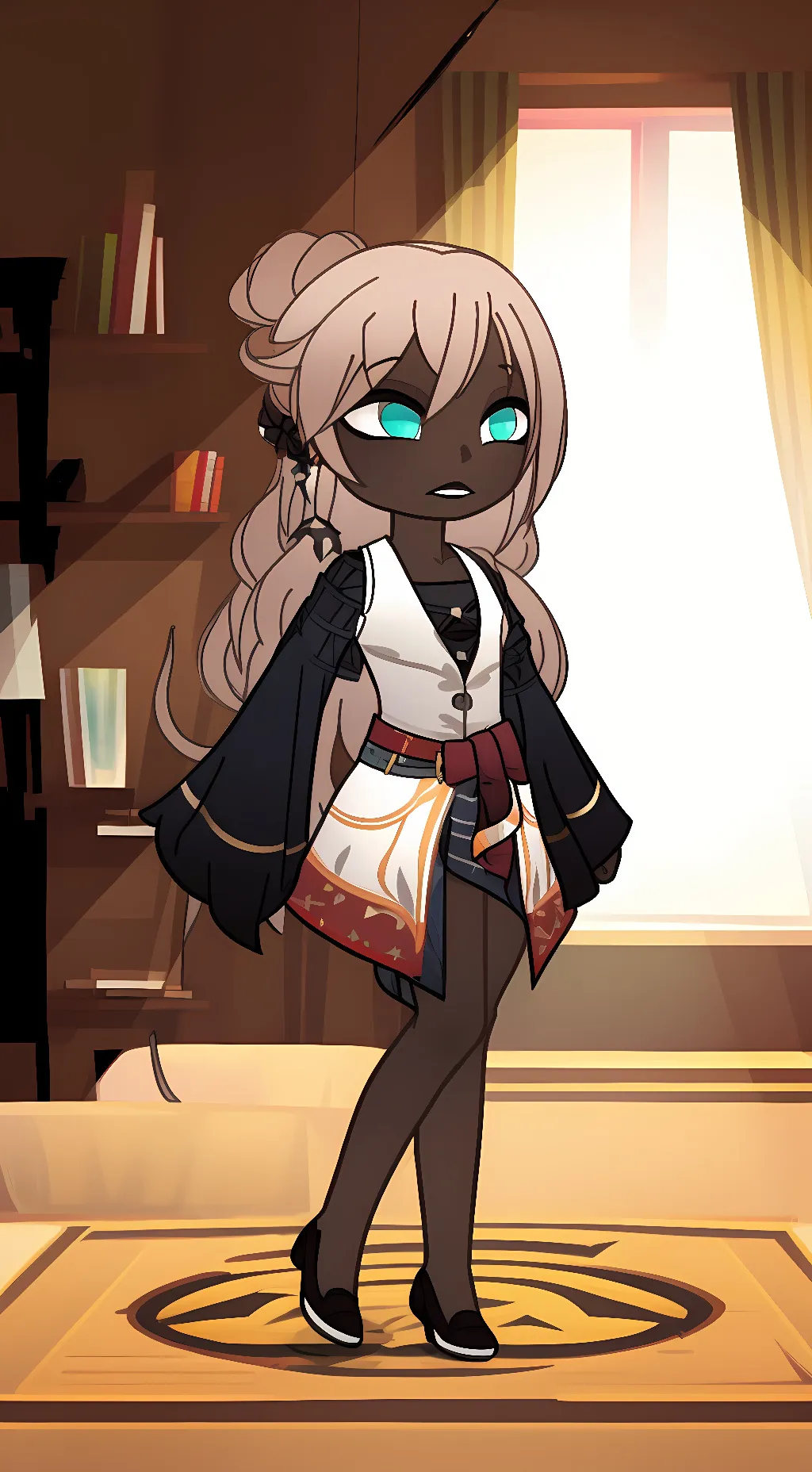 ai character: Shasha background