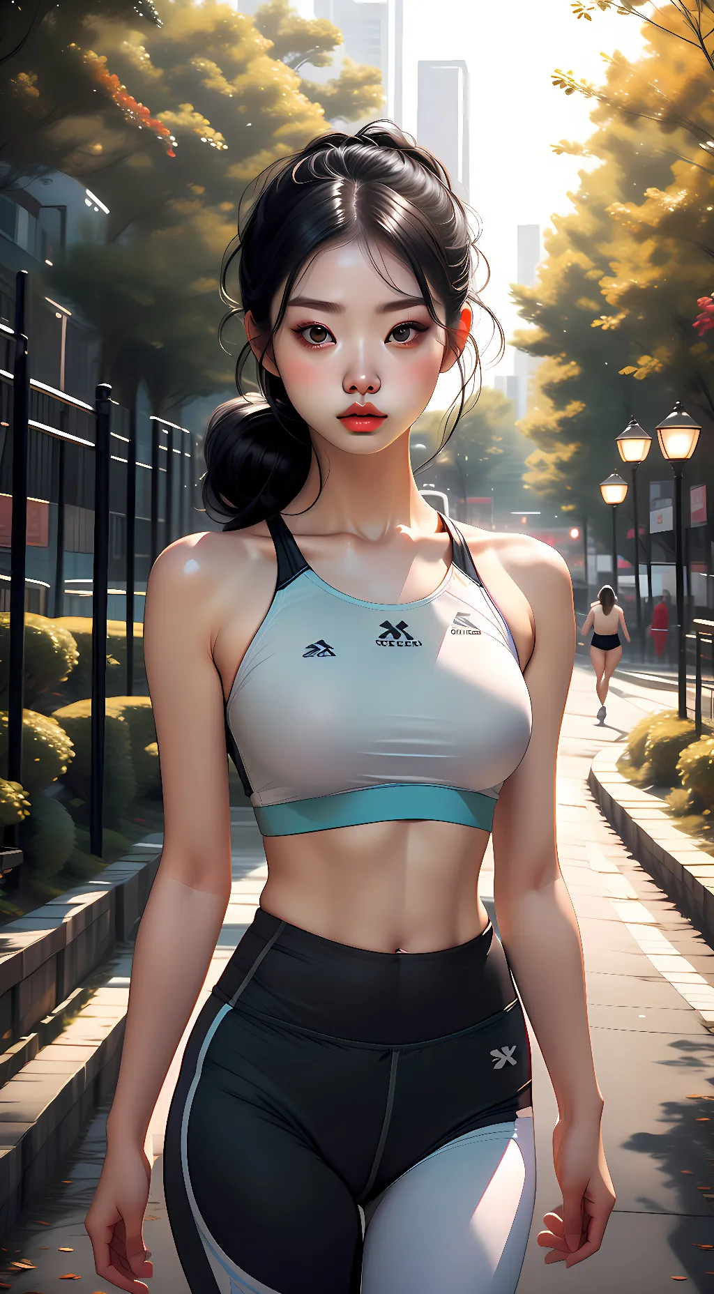 ai character: Narumi  background