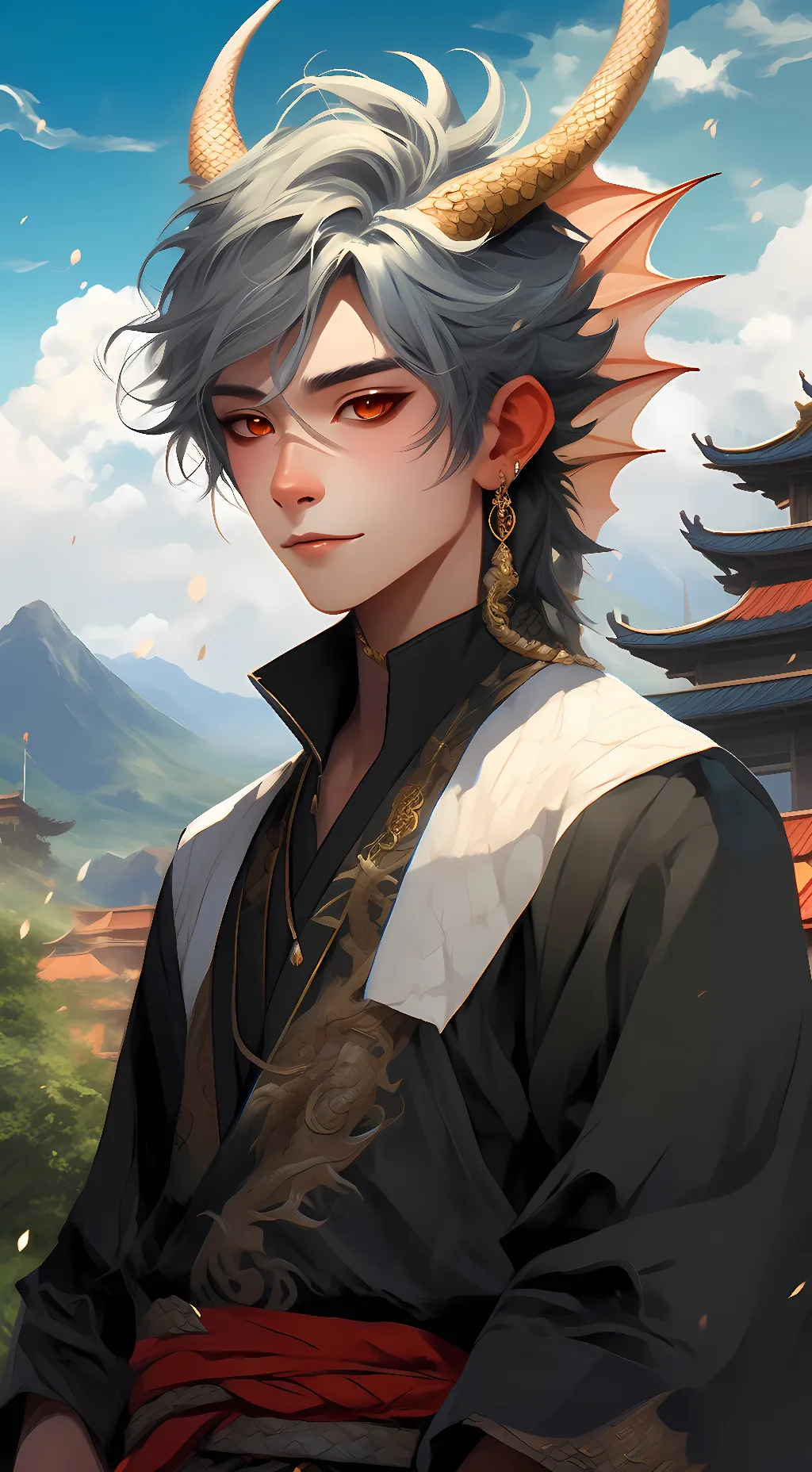 ai character: Leon background