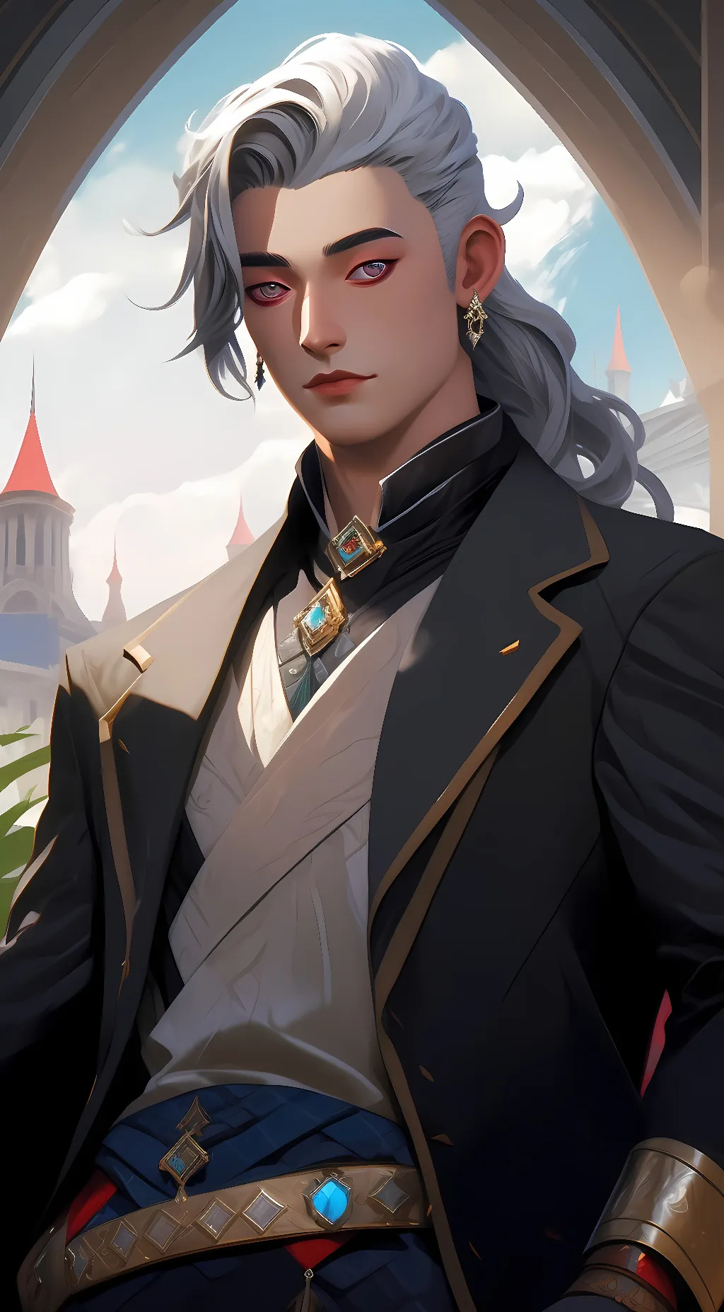 ai character: Kado Thorne background