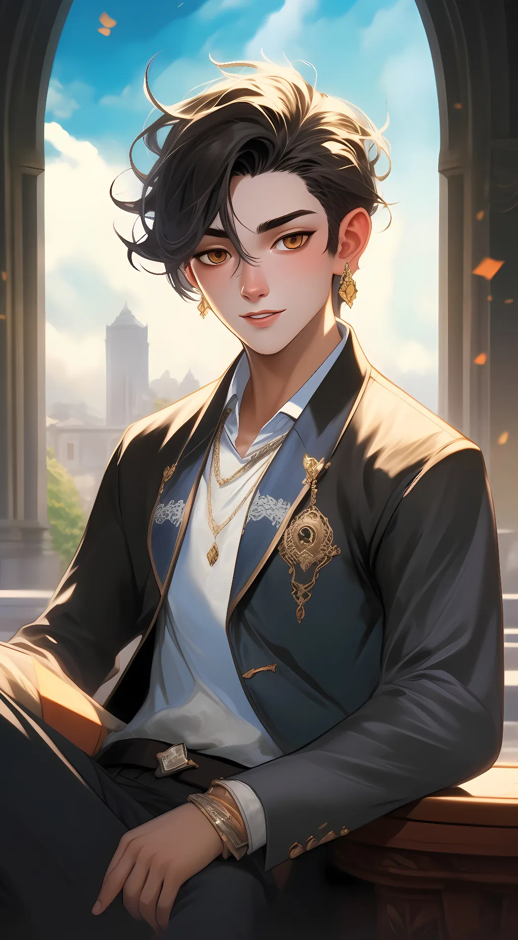 ai character: max background