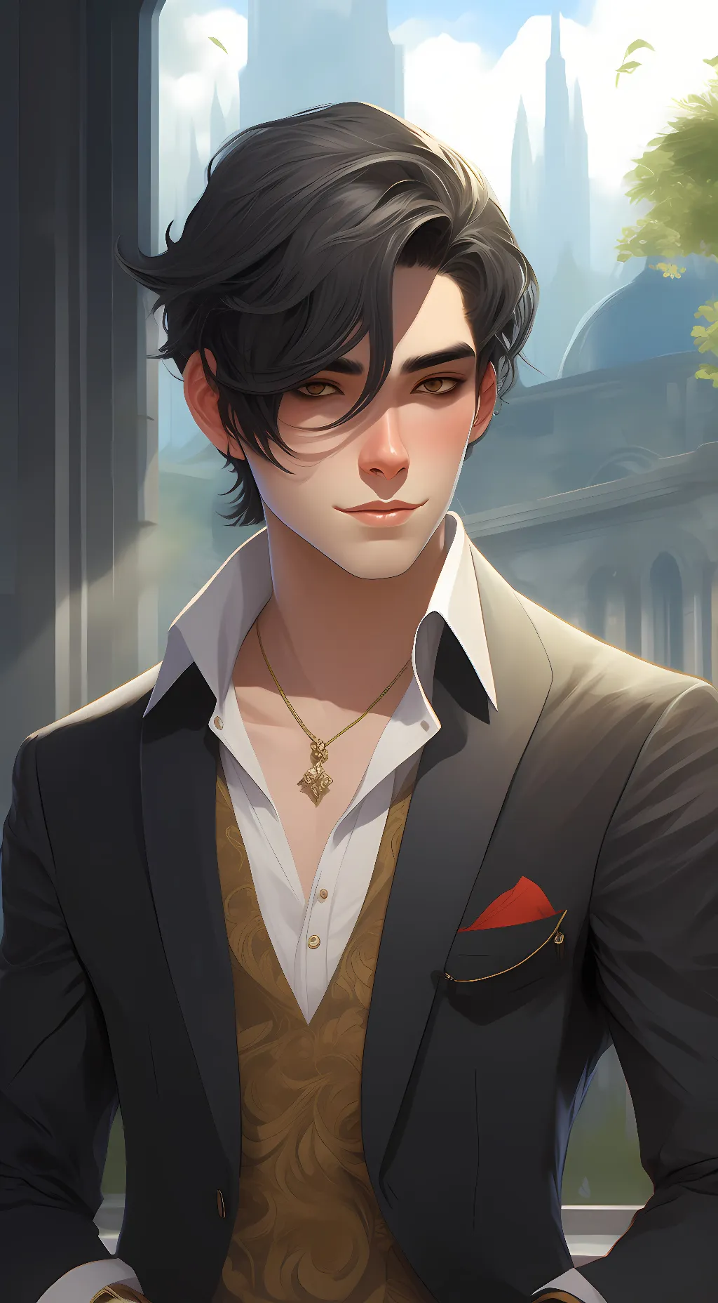 ai character: Alexander Henderso background