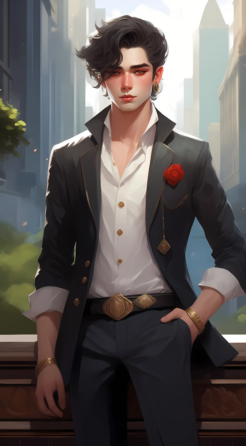 ai character: jeremy  background