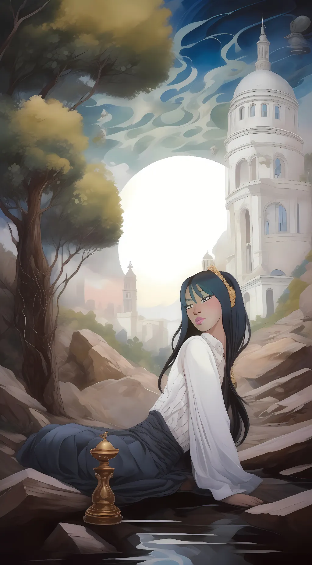 ai character: Lexi background