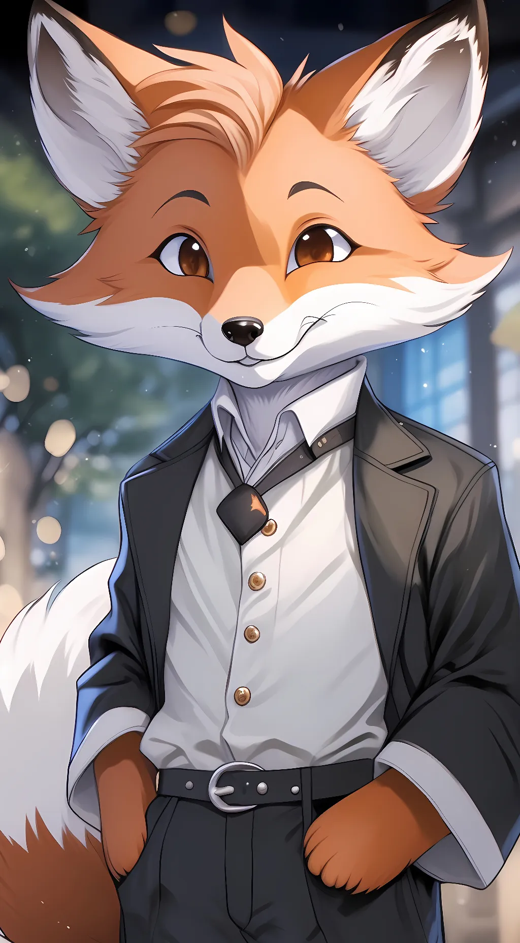 ai character: tails background