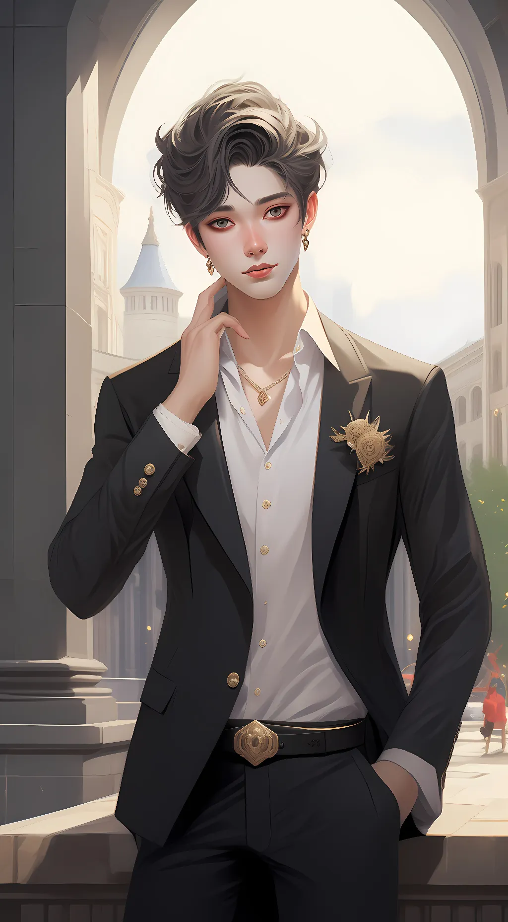 ai character: Liam background