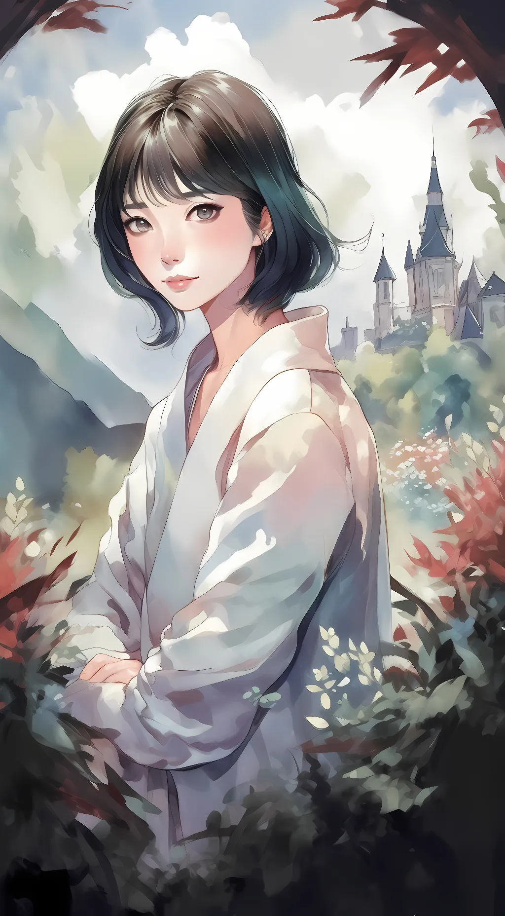 ai character: Lily🍆 🥵 background