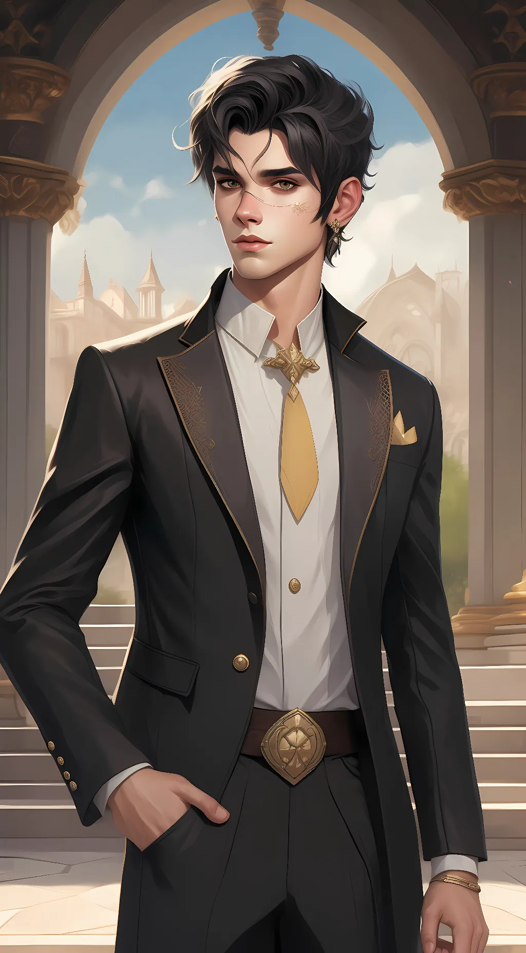 ai character: liam background