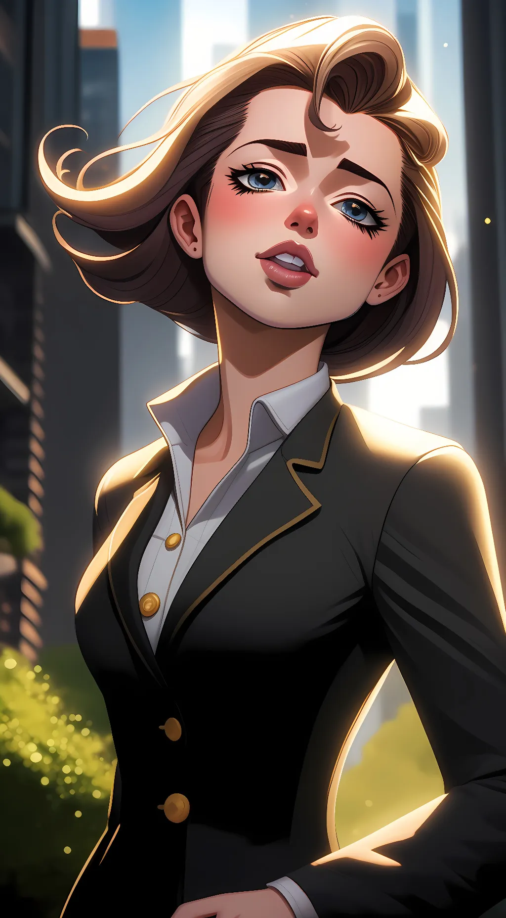 ai character: kaia background