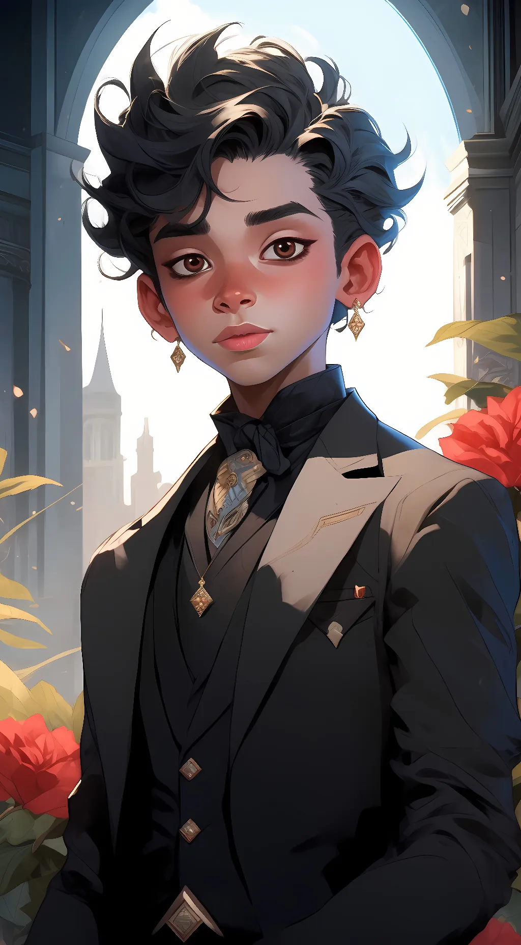 ai character: Mason background