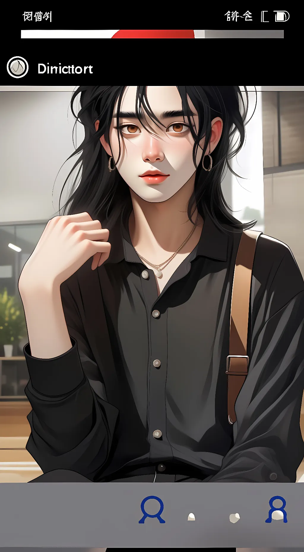 ai character: Chris background